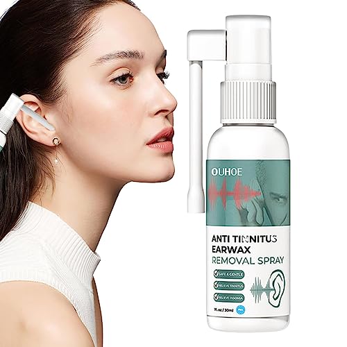 PW TOOLS Earwax Cleaner,Earwax Removal - Ears Cleaner Relieve Tinnitus Symptoms And Ringtones With Spray Design Prevent Hear Loss And Ear Cleaning Problems