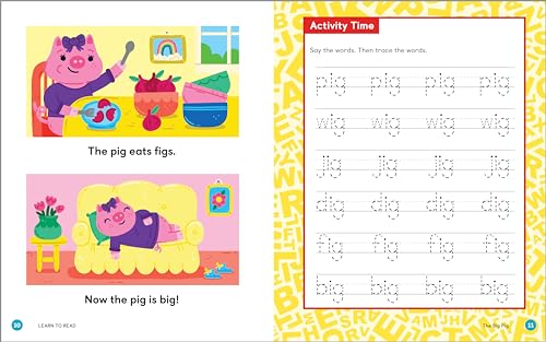 Rockridge Press Brainard, Laurin Learn To Read: Phonics Storybook: 25 Simple Stories & Activities For Beginner Readers thumb #1