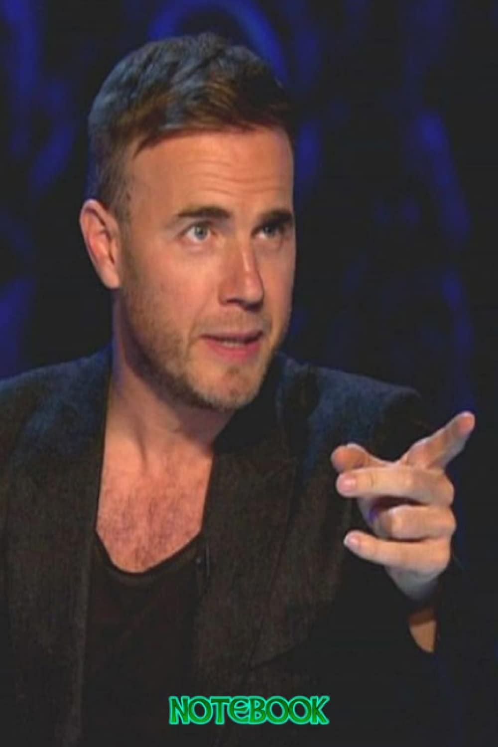 Notebook : Gary Barlow Lined Journal 6 x 9 100 Pages for Office, School Supplies , Thankgiving Notebook Gift Idea #478