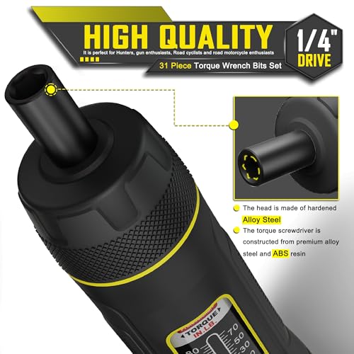 Aiourx Torque Screwdriver Set 10-80 in.lb