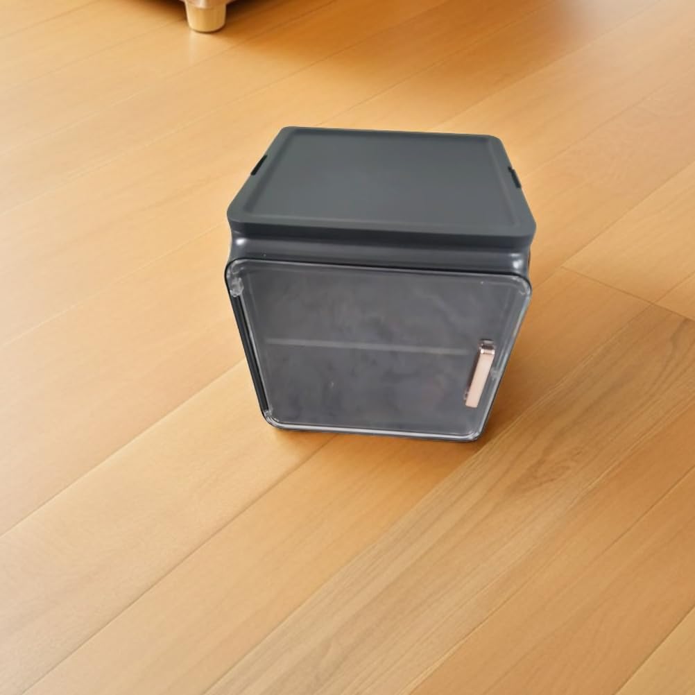 Kaffeetassenhalter aus Kunststoff in Schwarz für Küchenarbeitsplatte | Abtropfschale für Geschirr, Platzsparender Organizer mit Stabiler Form, für Wasser und Teetassen