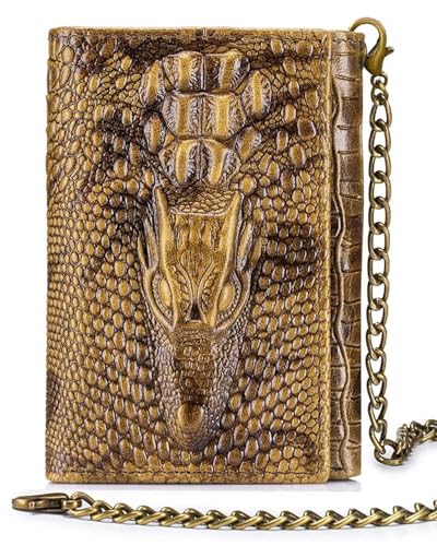 STEELLION Mens Trifold Wallet Cowhide 13 Card Slots ID Window RFID