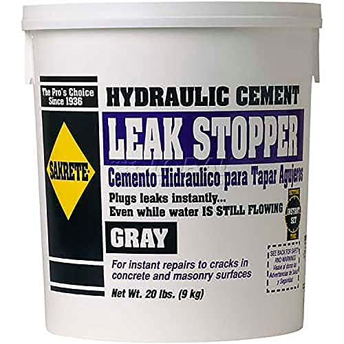 SAKRETE | Hydraulic Cement Leak Stopper - Gray | 20 lb