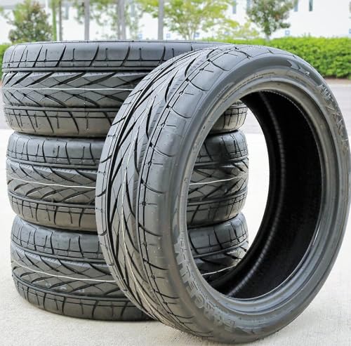 Set of 4 (FOUR) Forceum Hexa-R All-Season Passenger Car High Performance Radial Tires-205/50R17 205/50ZR17 205/50/17 205/50-17 93W Load Range XL 4-Ply BSW Black Side Wall UTQG 400AA