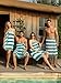 Utopia Towels 4 Pack Cabana Stripe Beach Towel, 30 by 60 Inches, Oversized 100% Ring Spun Cotton Pool Towels, Highly Absorbent Quick Dry Bath Towels for Beach, and Swim, Green