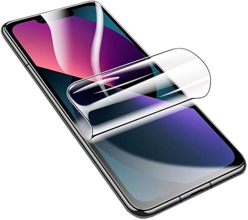 Miniatura 6 de Protector de pantalla de hidrogel de alta sensibilidad para iPhone 14 Pro, 2 piezas de película protectora de TPU suave transparente (no vidrio