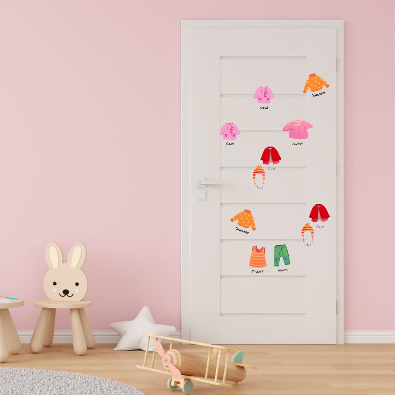ORFOFE 1juego Etiquetas Clasificatorias Para Ropa Infantil