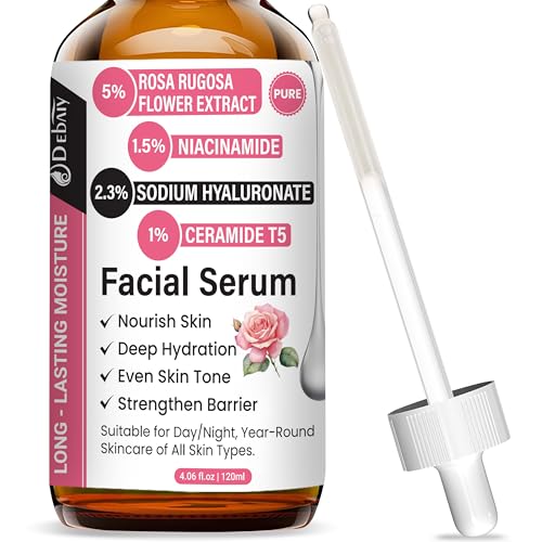 2.3% Hyaluronic Acid Facial Serum, Moisture & Barrier Block, 4.06...