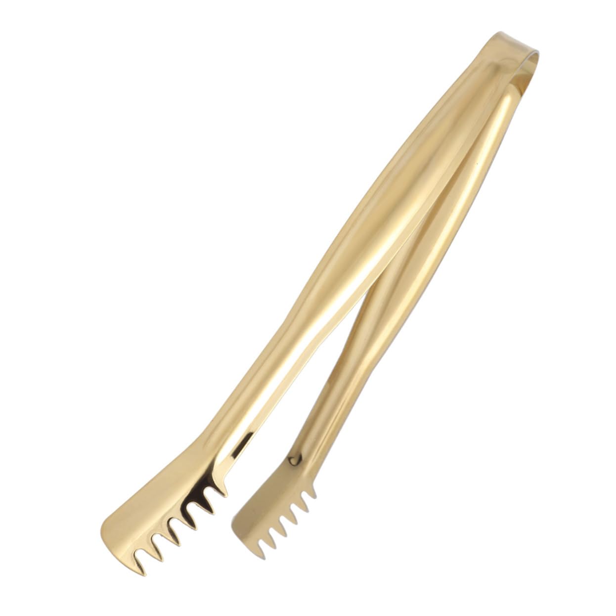 SUPVOX 4 Pcs Ice Tongs Mini Foods Stainless Steel Appetizers Tongs Coffee Tongs Cooking Bread Serving Tongs Ice Sugar Cubes Tongs Salad Tongs Tea Tongs Jigs Long Handle Cafe