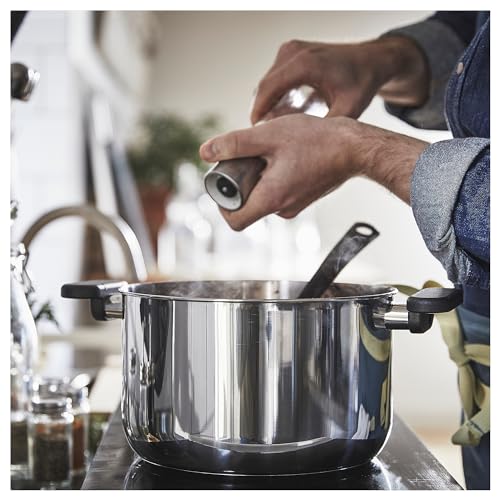 Faitout 5 l avec couvercle en verre et inox MIDDAGSMAT