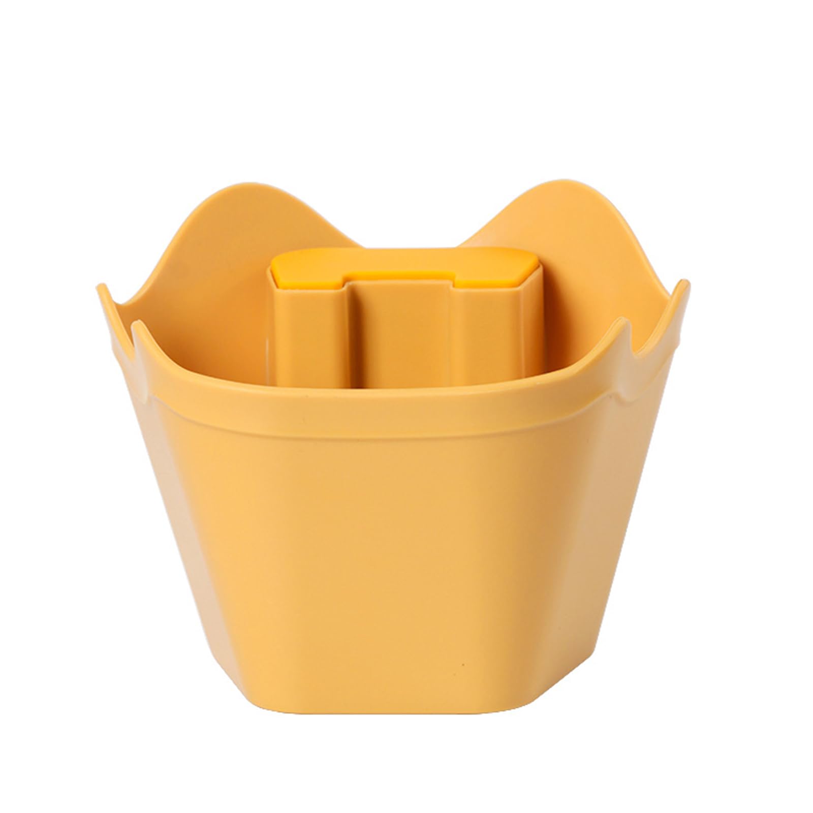 Hdoytxxm Yellow Abs Coffee Knocks Box Polygons Espresso Grounds Dump Bin Multipurpose Espresso Disposal Bucket For Coffee Grounds Container