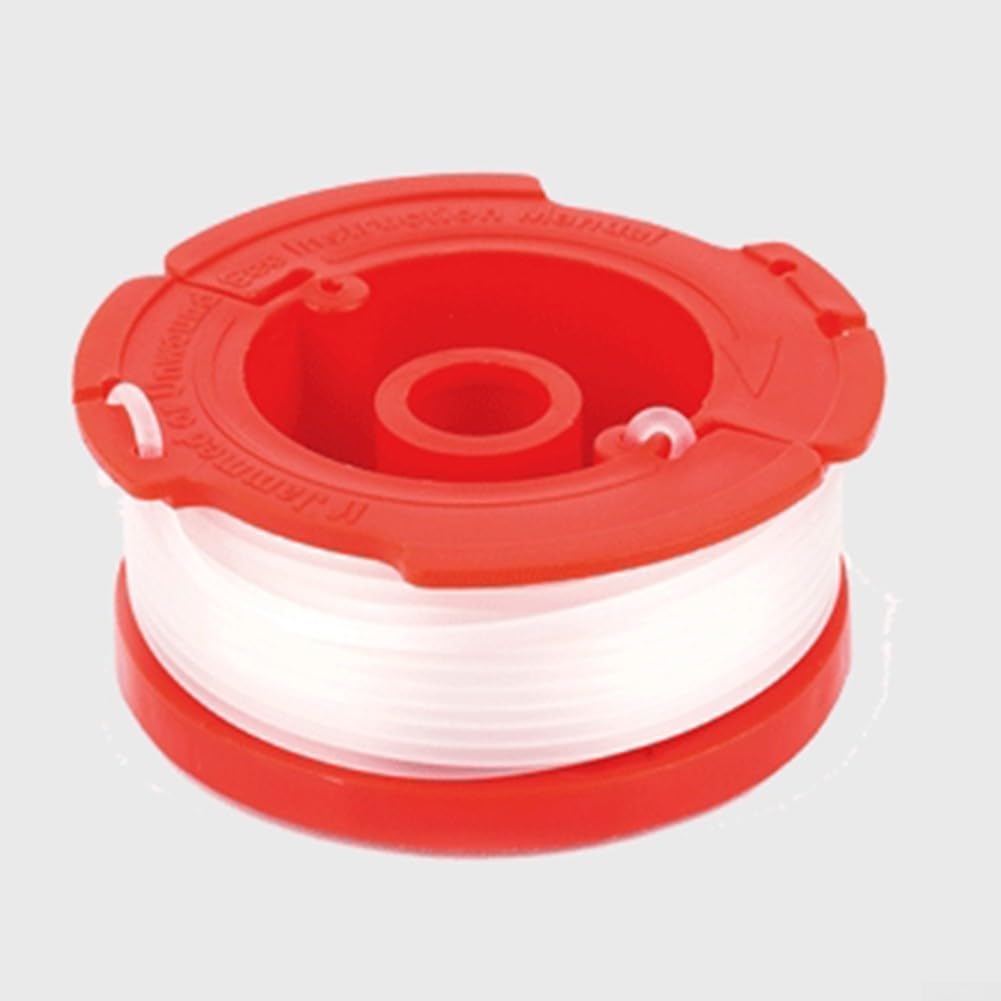 Szpula żyłki, Szpula z żyłką trymera 30 stóp kompatybilna z CMCST900 CMESTA900 CMZST98020 Nylon włókno szklane pomarańczowy opakowanie 6 szt.
