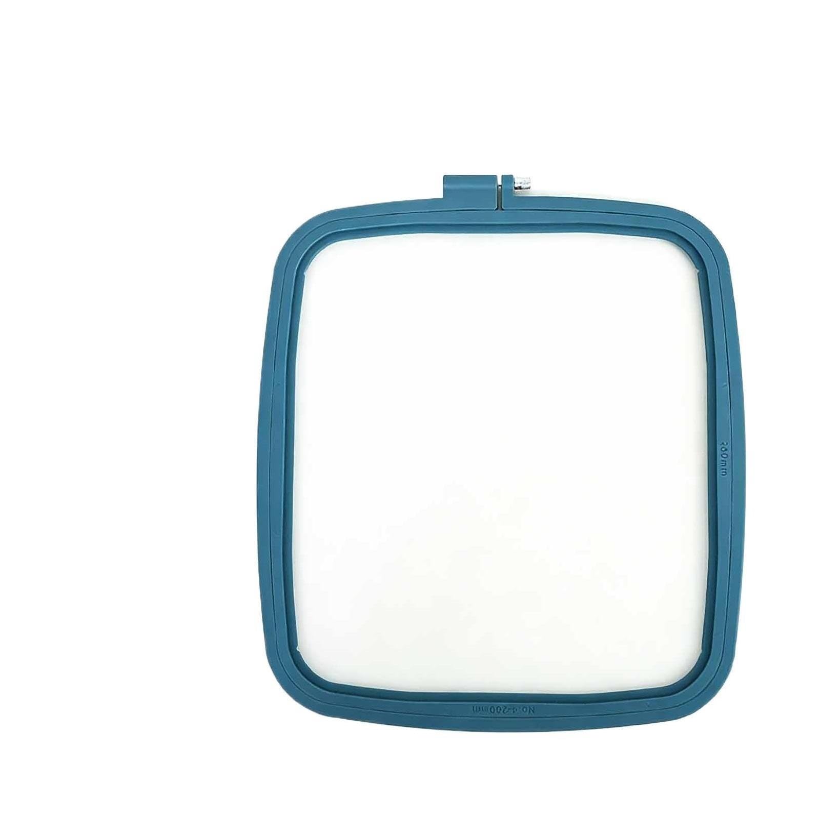 Telaio da ricamo quadrato Cerchi da ricamo quadrati in plastica 5/3/1 pezzi