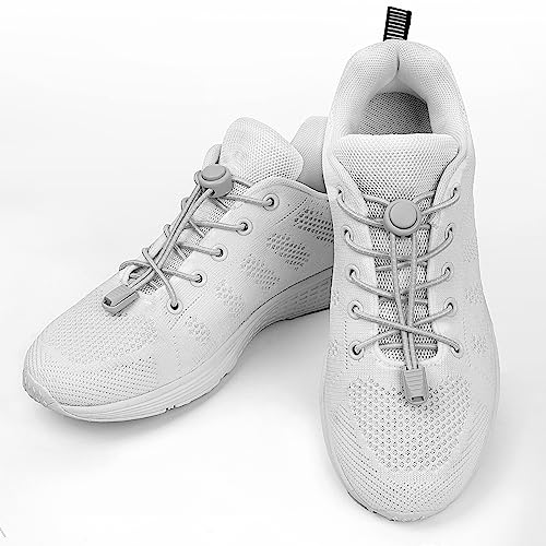 Image of UpUGo Elastic Shoe Laces, No Tie Shoe Laces Tieless for Kids, Adults, Elderly, One Size Fit All