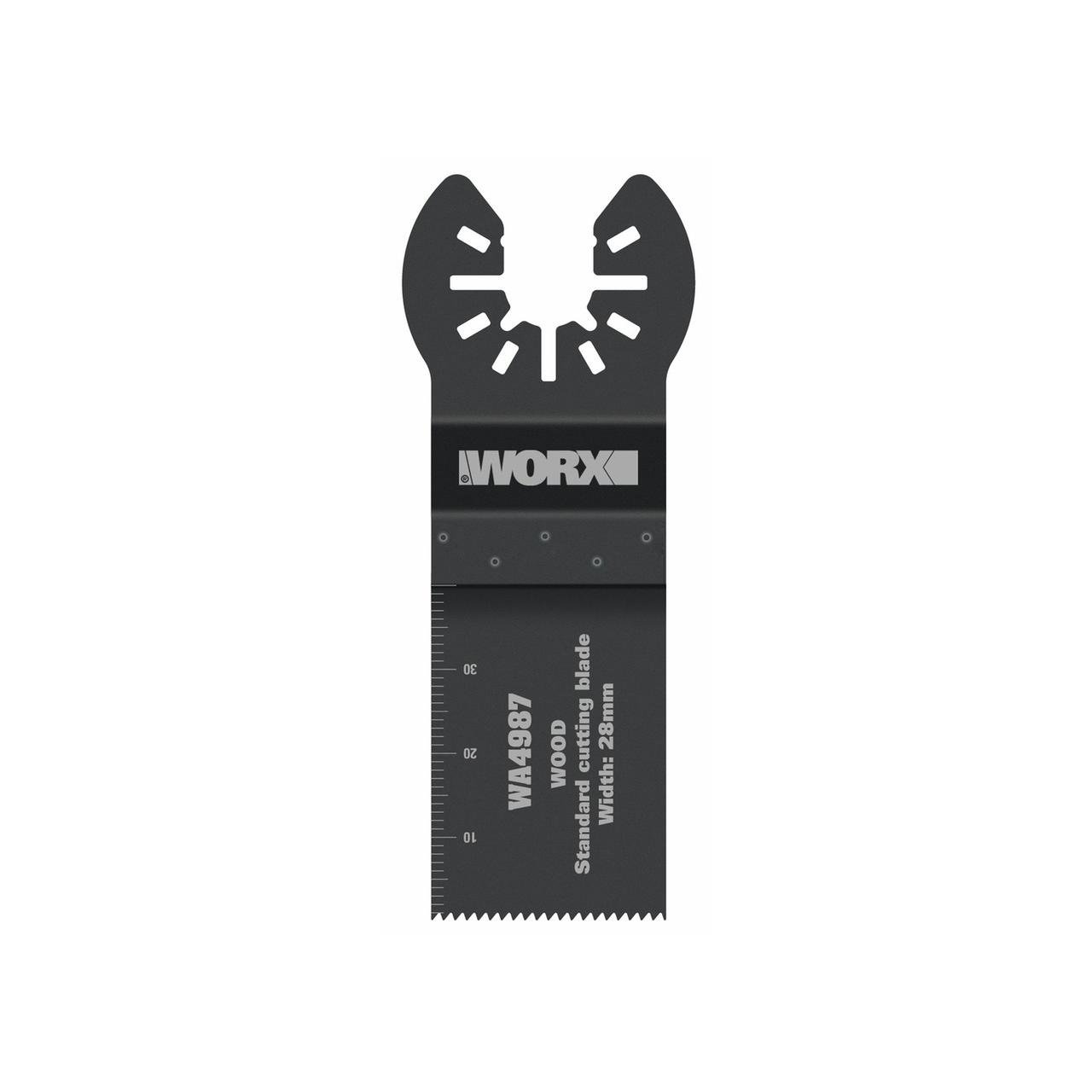 WORX WA4987 Çok Amaçlı Raspalama Makinası İçin 28x40mm Ahşap, Fiberglas, PVC Universal Kesme Bıçağı