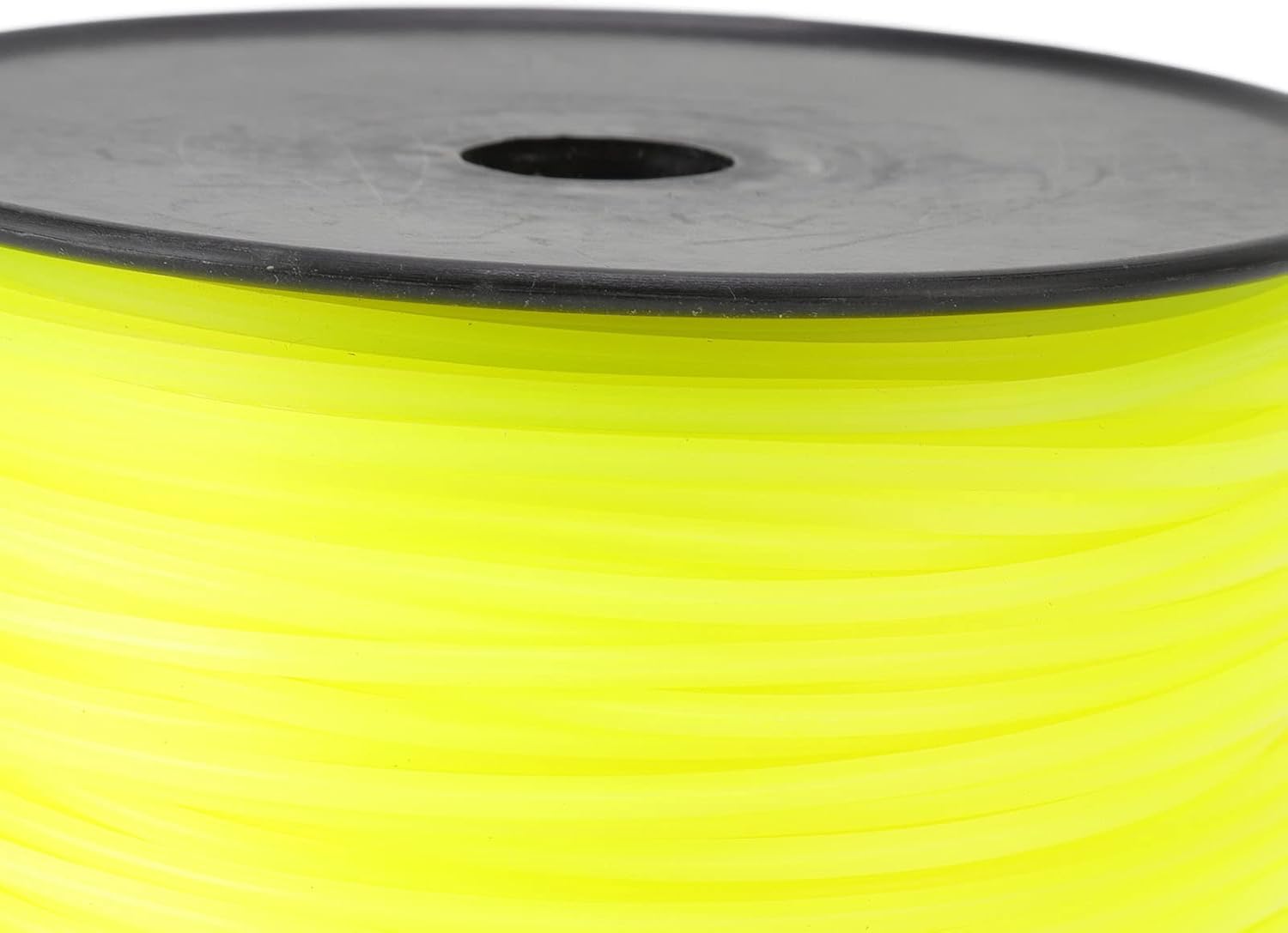 CHICIRIS Lawn Mower Line, String Trimmer Line, 3mm String Trimmer Line Quadrate Trimmer Line Lawn Mower String Cord for (Yellow)(168 Meters)