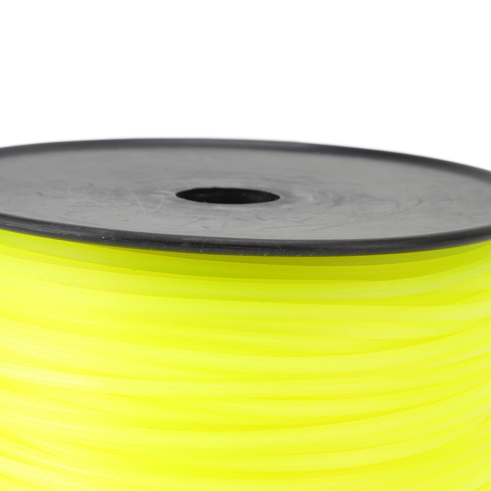 CHICIRIS Lawn Mower Line, String Trimmer Line, 3mm String Trimmer Line Quadrate Trimmer Line Lawn Mower String Cord for (Yellow)(168 Meters)
