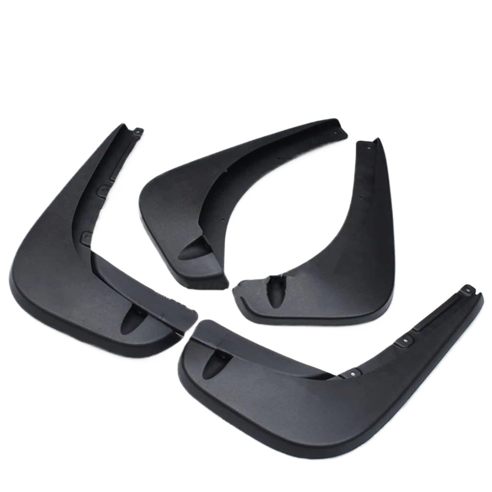 Aletas del Fango del Coche Compatible con Jeep Renegade 2015-2025 4 Uds guardabarros de neumáticos coche rueda delantera y trasera protectores contra salpicaduras tornillo