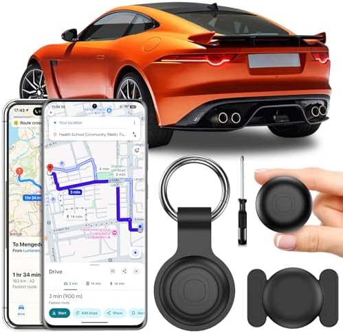 Traceur GPS Voiture, Air Tracker Android Et iOS, Tracker de Voitu...