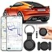 GPS Tracker per Auto, Air Tracker Android e IOS,Magnetico Gps Per Auto, IP68 Impermeabile Auto Localizzatore con App Copertura Globale In Tempo Reale Tracciare Veicolo/Moto,Senza SIM (Nero, 1 PACK)