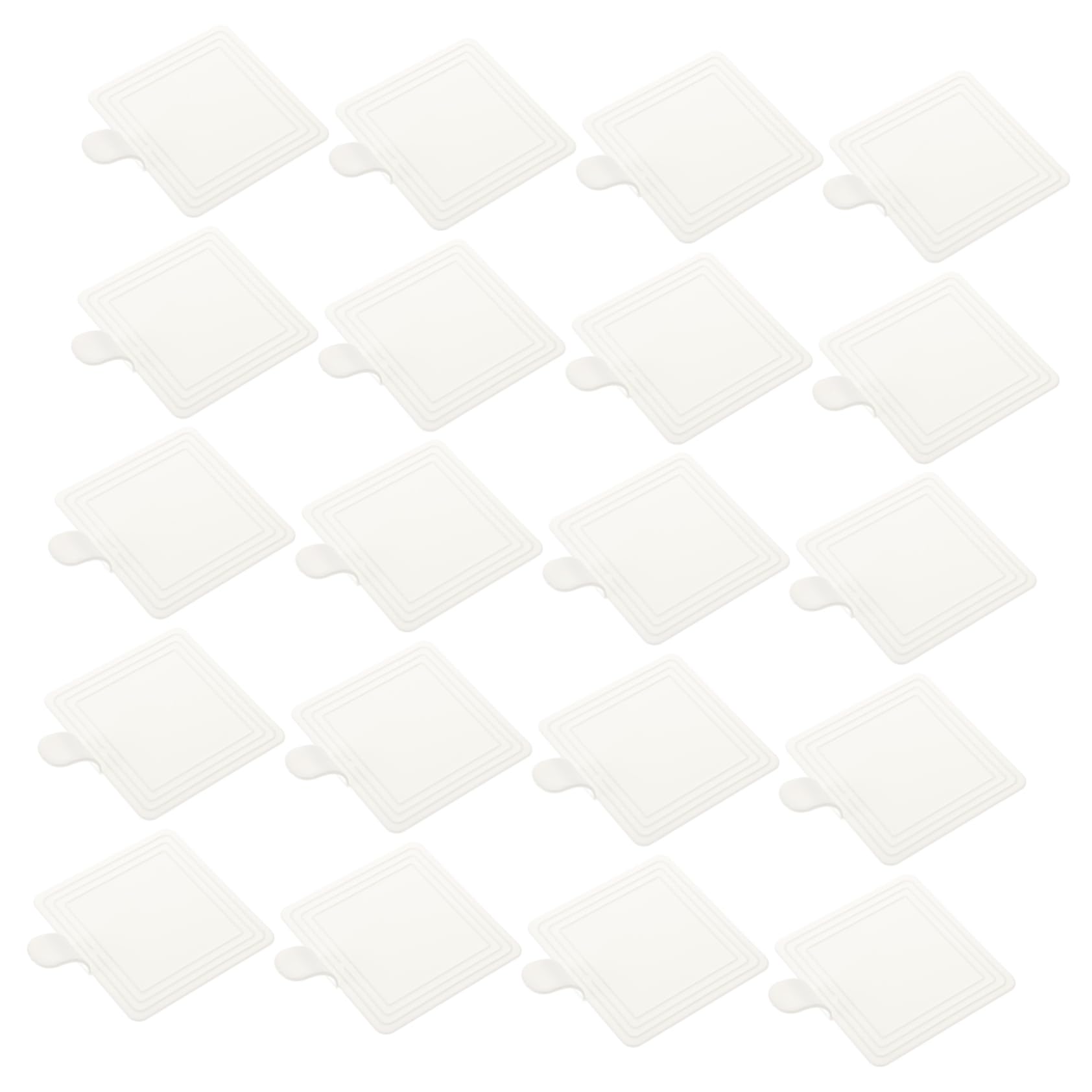 FUNOMOCYA 100 Pcs Multipurpose Cake Display Bases Mousse Trays for Elegant Dessert Storage Design for Parties and Special Occasions for Cupcake and Dessert Shops