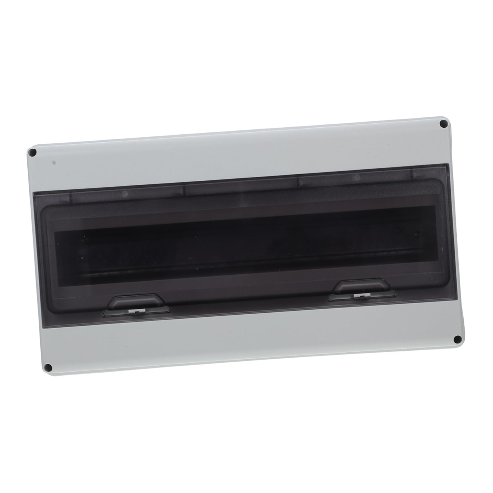 NUOBESTY 18-poliger Notstrom Sicherungskasten Ip35 aus Pc/abs mit Transparenter Abdeckung 35mm Din Hutschiene Verteilerbox für Außenstromversorgung und Wartungsschutz