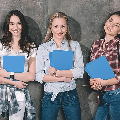 Dossier de présentation avec poches Jutom bleu clair format lettre pour tri de documents