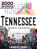 Tennessee State Word Search Book: Word Find Book For Adults, Seniors And Teens | Large Print Gift | Brain Training Book: Uncover the Hidden Gems of ... 100 Puzzles to Explore the Volunteer State