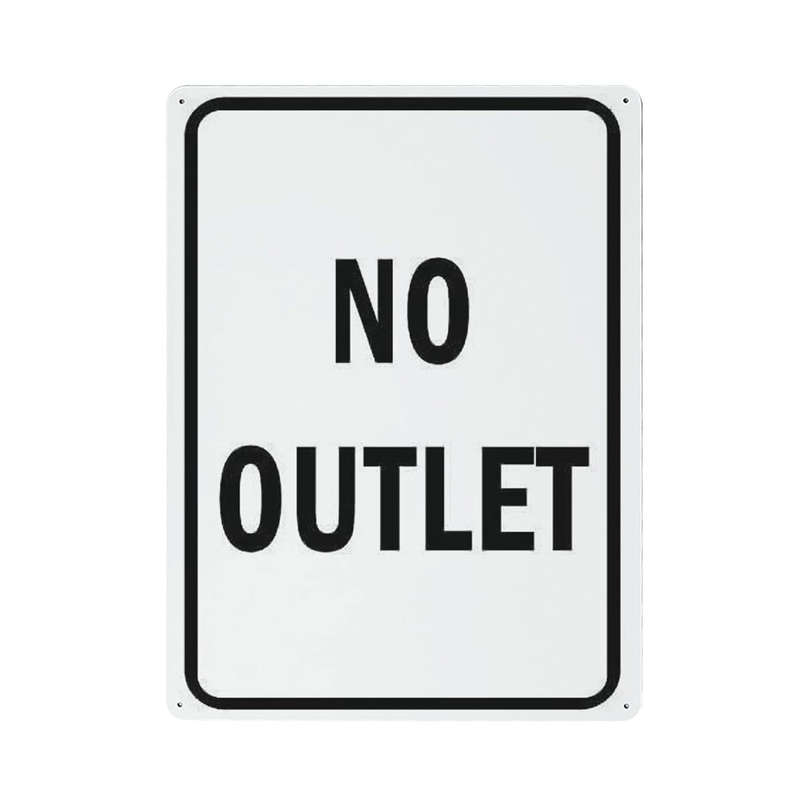 Metal Tin Sign No Outlet Vintage Tin Poster Metal Sign Wall Decoration Country Kitchen Home Garage Decor 16"x12"