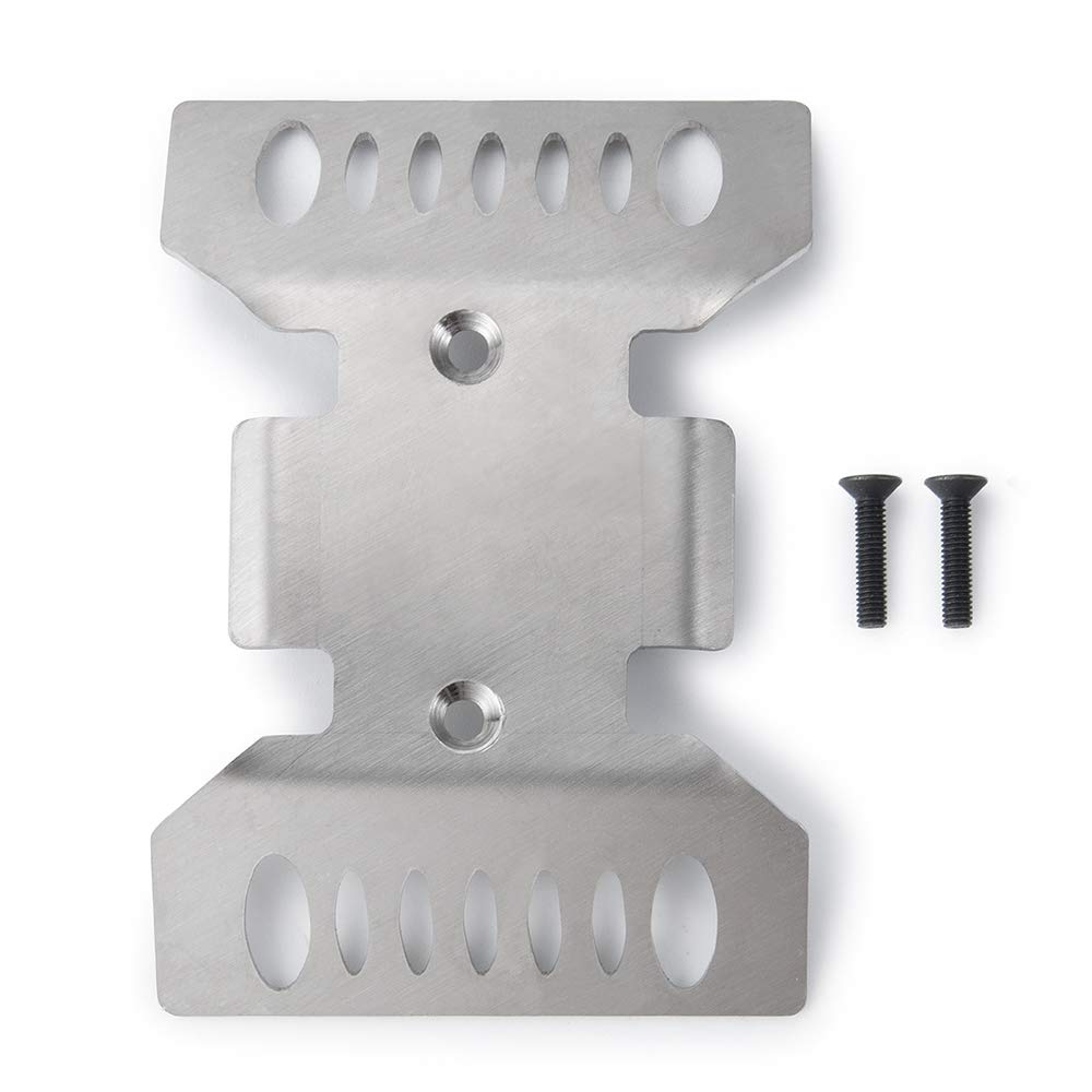 Set De 5 Placas Protectoras De Acero Inoxidable Para Chasis De Axial SCX10 III AXI03007, Resistentes A La Corrosión, Incluye Tornillos