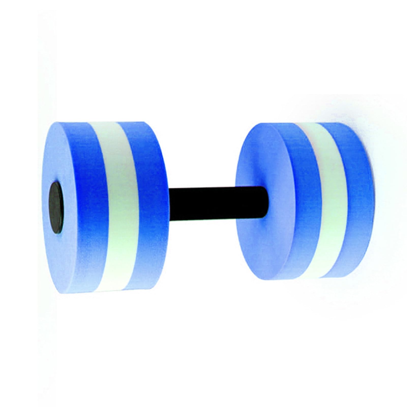 EVA Foam Pool Weights Dumbbells Water Dumbbells Water Weights Colorfast Water Resistance Dumbbells for Water Exercise Blue