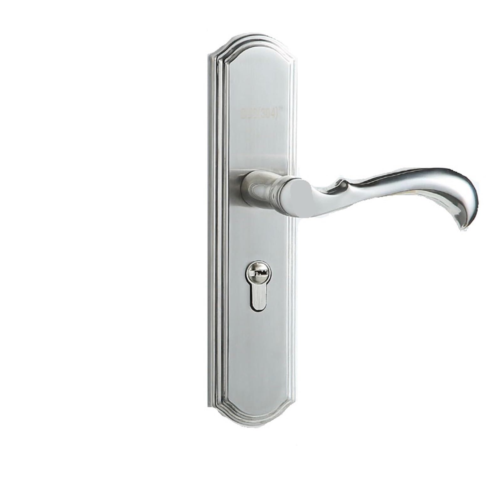Kfvmvtdw One Color Stainless Steel Silent Mechanical Bearing Thickened Door Lock Hardware