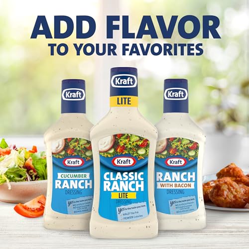 Image of Kraft Classic Ranch Lite Salad Dressing (16 fl oz Bottle)