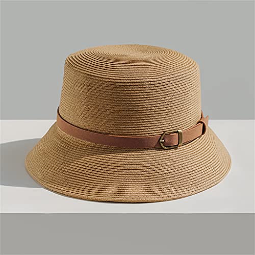 Chapeau de soleil style britannique pour dames protégeant le visage avec style