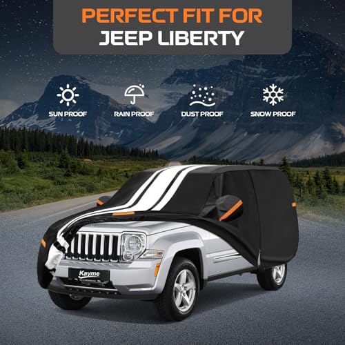 Image of Kayme Heavy Duty Car Cover Custom Fit for Jeep Liberty (2002-2012)