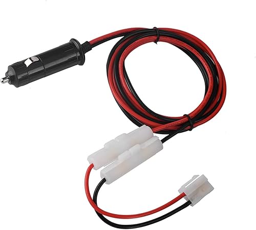 Miniatura 4 de Encendedor de cigarrillos de coche, cable de alimentación en forma de T, encendedor de cigarrillos, doble, cable resistente a altas temperaturas,