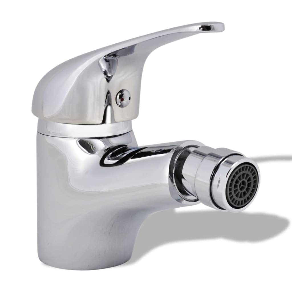 Vidaxl Chrome Bathroom Bidet Mixer Tap Kitchen Deck Mounted Faucet Fixture