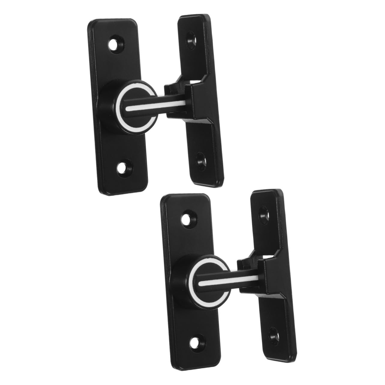 Verrou de porte lumineux pour porte coulissante intérieure et placard 2 pièces
