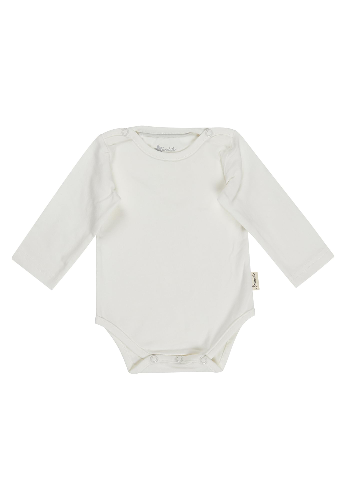 Sterntaler Baby Set - Strampler mit Langarm Body & Wendejacke – Baumwolljersey mit Pfoten-Motiv und Stickerei Hund Lucky – Strampler mit Knopfleiste und Babyjacke mit Kapuze – Farbe Silber – Größe 56