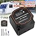 Smart Dual Battery Isolator 12V 140A Auto or Manual Control, Waterproof Voltage Sensitive Relay(VSR) with Digital Voltmeter for Car, RV, ATV, UTV, Boat, Marine