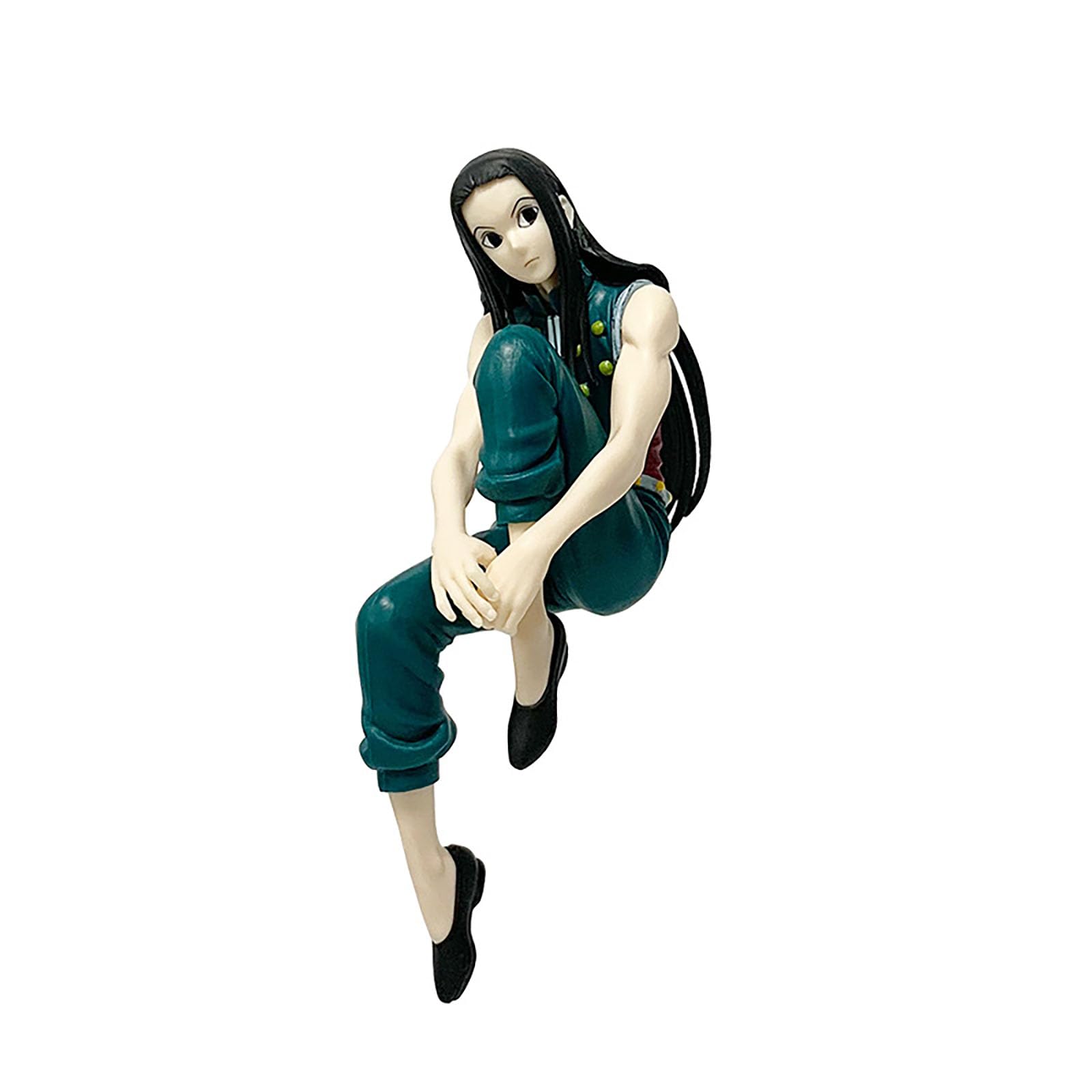 Figurki, Zoldyck Chrollo Lucilfer Kurapika Illumi Hisoka Anime Rysunek(As Shown in Figure 4,Product height: 13.5cm/5.31 inches)