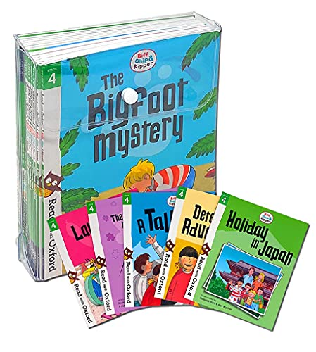 Biff, Chip and Kipper Stage 4 Read with Oxford: 5+: 16 Books Collection Set