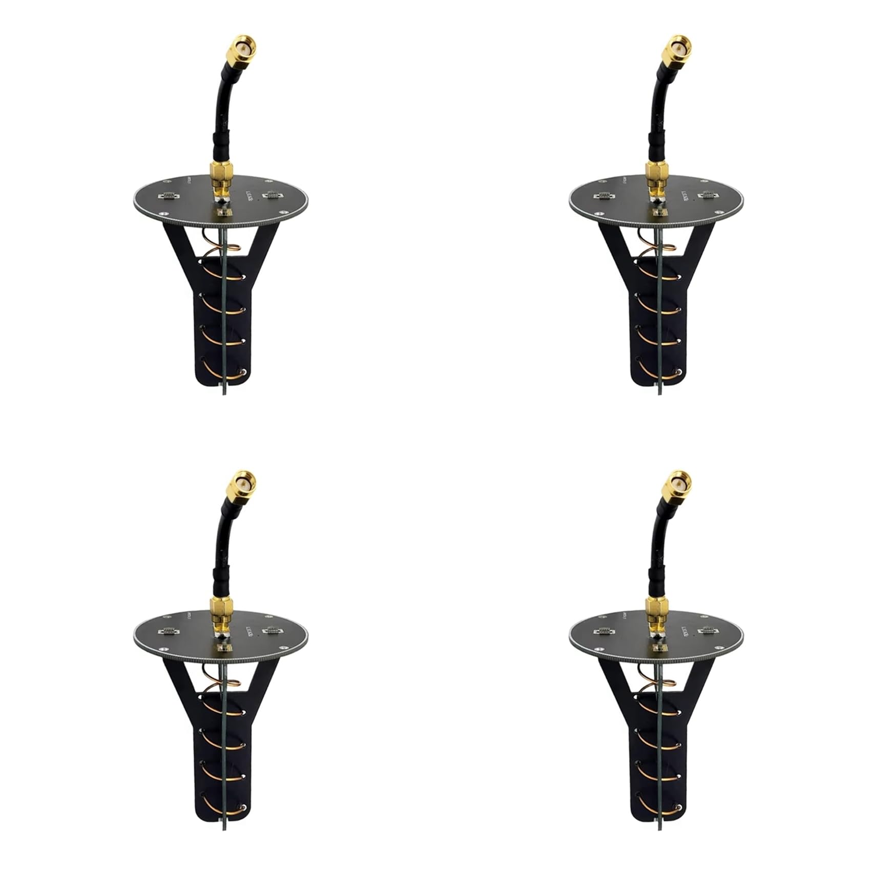 4X Antenna Direzionale da 5,8 GHz, Antenna Elicoidale, Antenna di Trasmissione Delle Immagini, Controllo Remoto, Portata Estesa, Alto Guadagno, 5800 MHz B