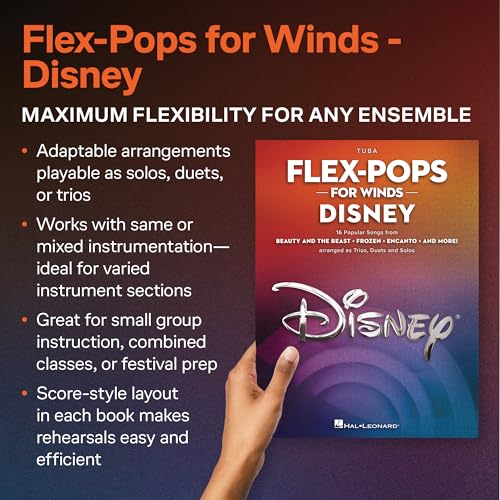 Partition Tuba Disney Flex-Pops for Winds arrangement de prestige - 8