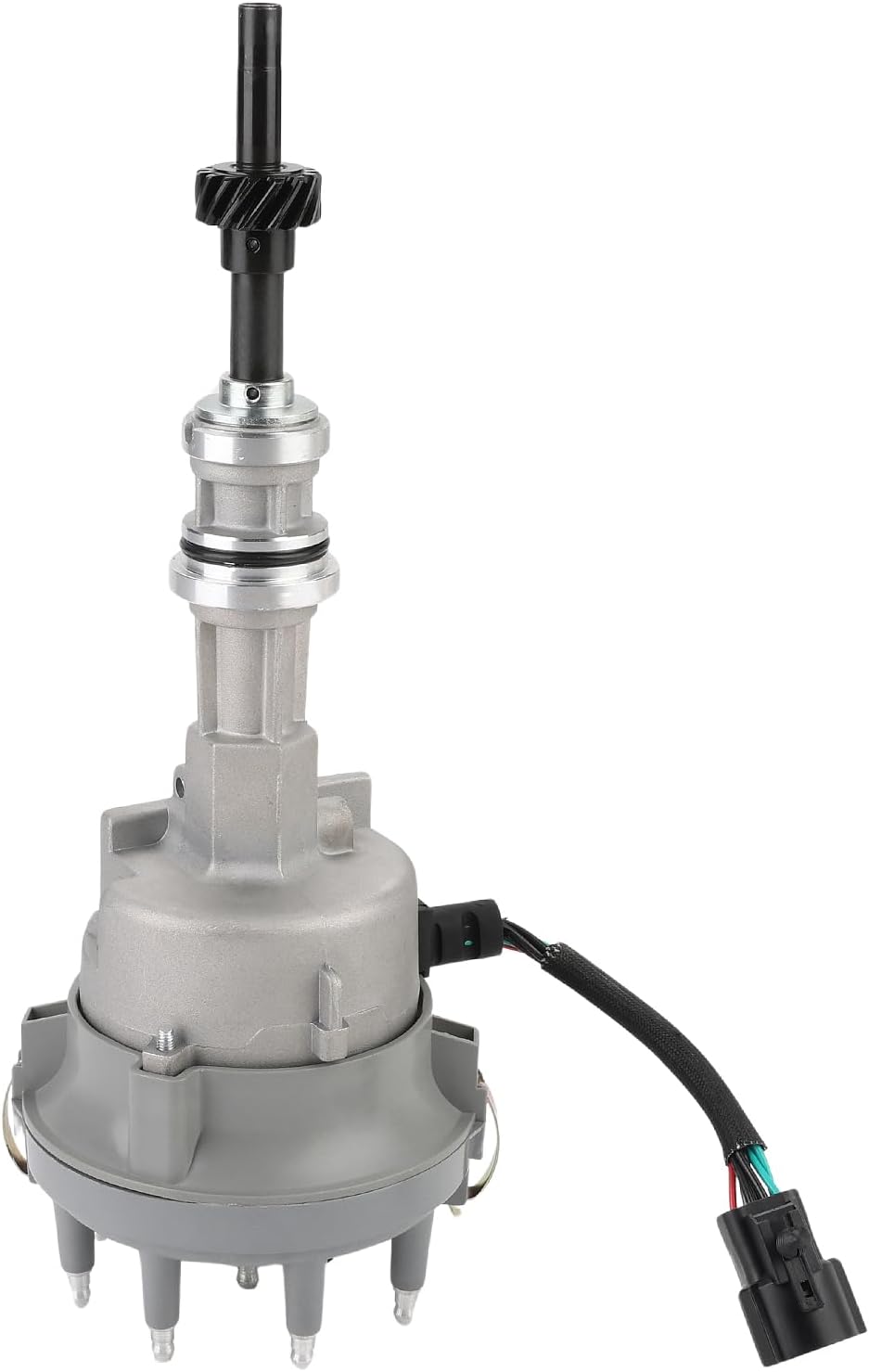 JDMON Ignition Distributor with Cap and Rotor Replacement for 30-2890 84-2890 F2TE12127AA F2TE12127BA DST2890 Compatible with Ford Bronco F-150V E-150 Econoline V8 5.0L 1992-1996
