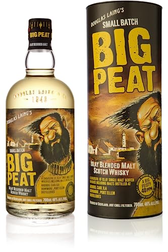 Douglas Laing Co. Douglas Laing Big Peat Islay Blended Malt 46 Vol. 0.7l In Giftbox - 700 Ml Douglas Laing Co. Douglas Laing Big Peat Islay Blended Malt 46 Vol. 0.7l In Giftbox - 700 Ml