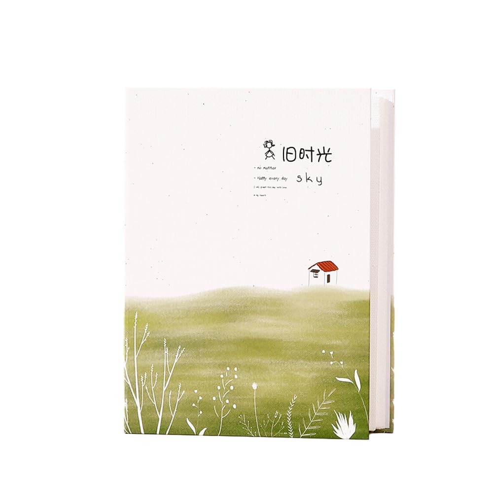 Hixingo Memo Photo Album 6x4 Holds Up to 100 Photos, Baby and Wedding Photo Albums, Personalised Photo Book - Gifts - Travel - Photo Books for Memories - Photo Album Slip in (5’’,Cottage)