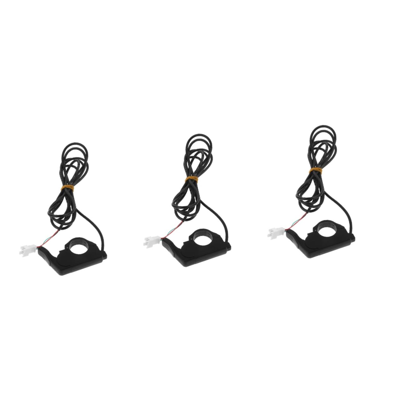 SOLUSTRE 3pièces Accélérateur à Pouce Électrique pour Vélo Et Trottinette Contrôleur De Vitesse avec Connecteur Compatible avec Modèles Électriques Variés