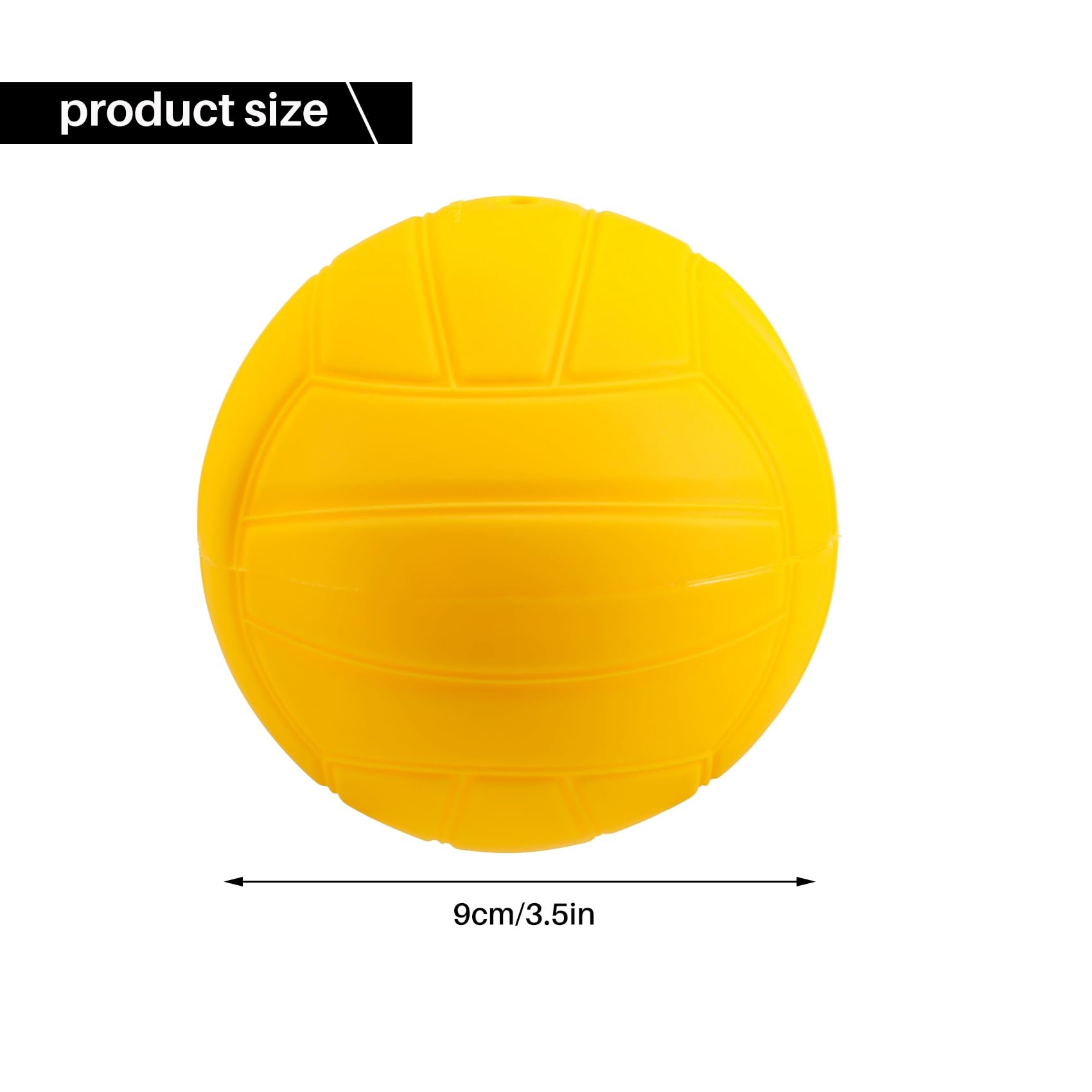 Roundnet Spiel Ball Austauschbare Wettkampf BäLle Mini Volleyball 9 Pack mit Pumpe