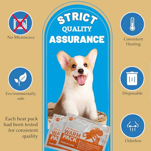 Image of WEOK Replacement Heat Packs, Anxiety Dog Toys Replacement Heat Packs,Newborn Puppy Must Have,Reducing Stress